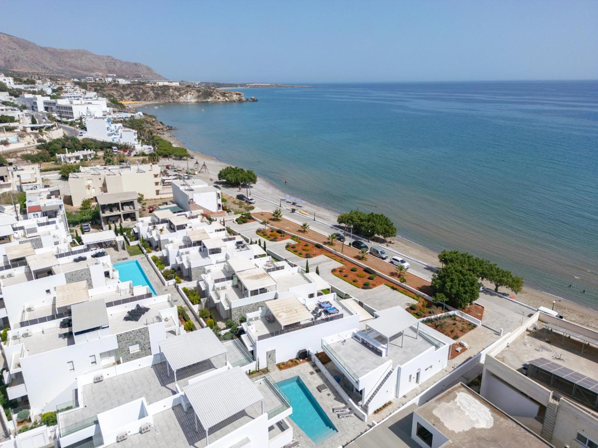 Makrigialos Long Beach Villa 1 Makrýgialos Exterior foto